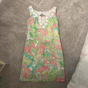 Colorful Paisley Sleeveless Dress
